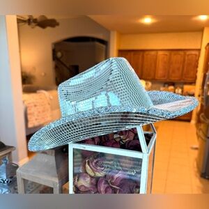 Disco Mosaic Cowboy Hat Brand New